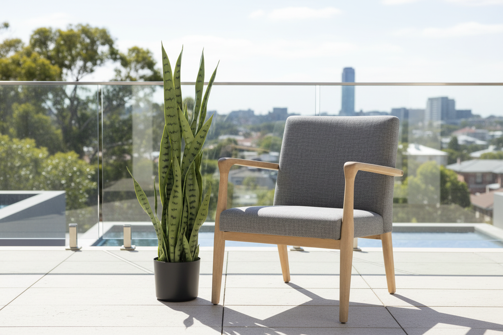 Outdoor chair scale shot