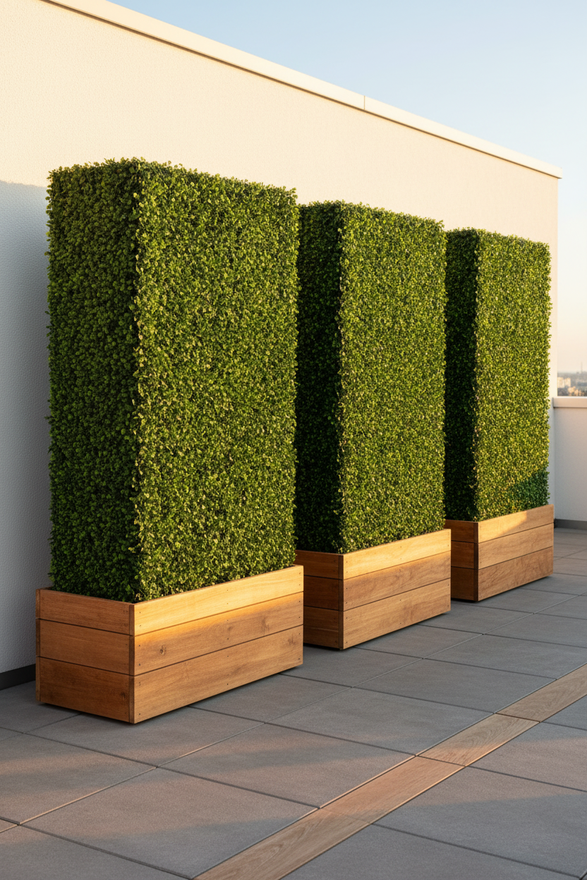 Outdoor Entertaining Wall