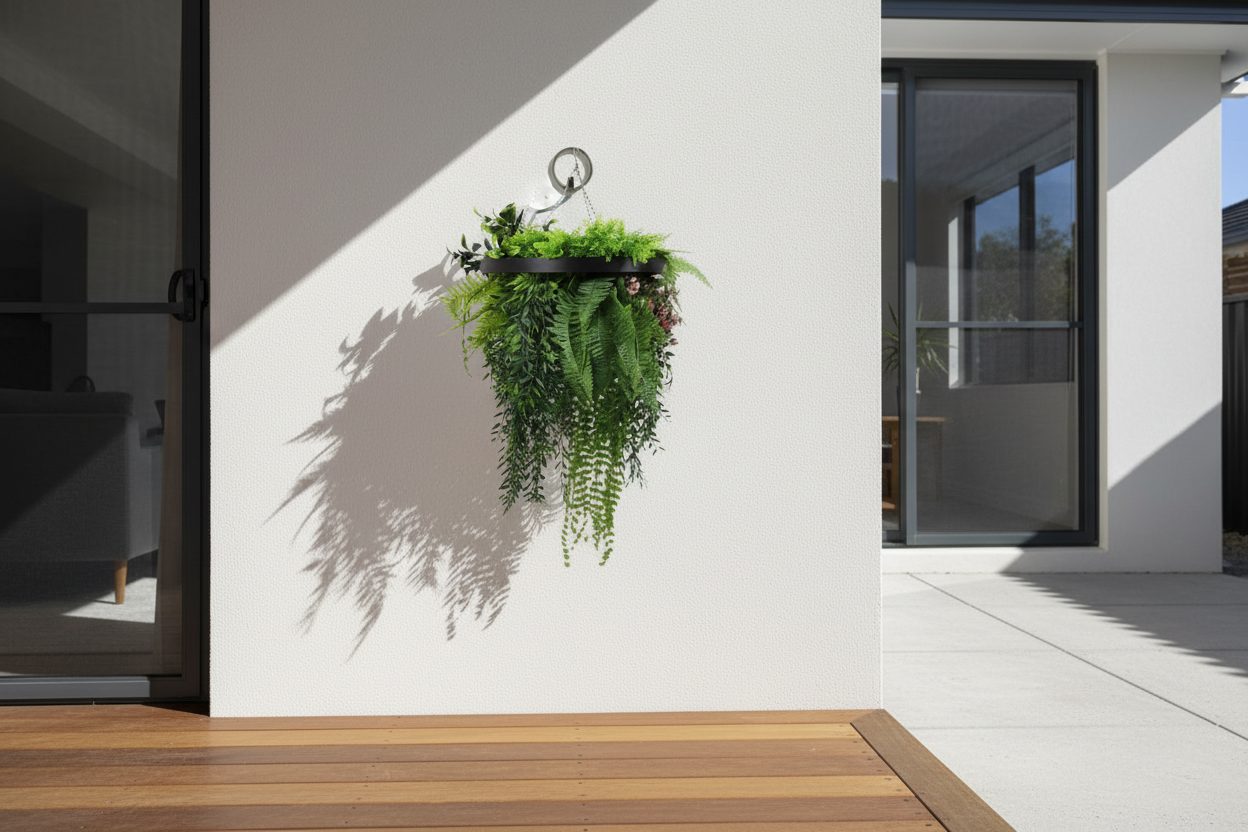 Outdoor exterior wall-mounted