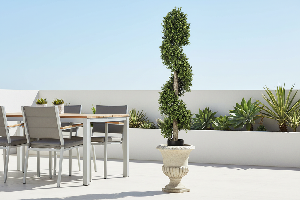 Outdoor patio furniture scale