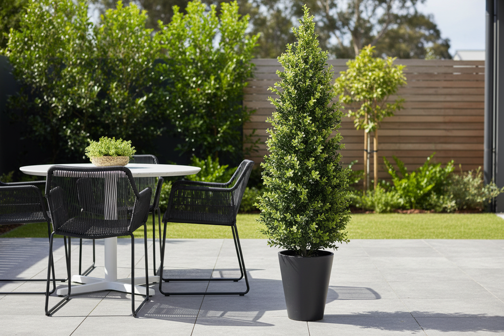 Outdoor patio furniture scale