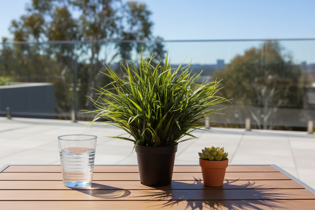 Outdoor patio shot