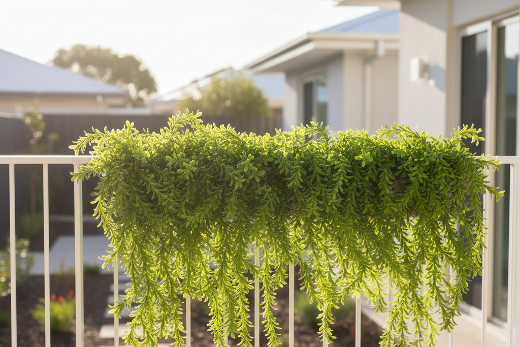 Outdoor veranda railing