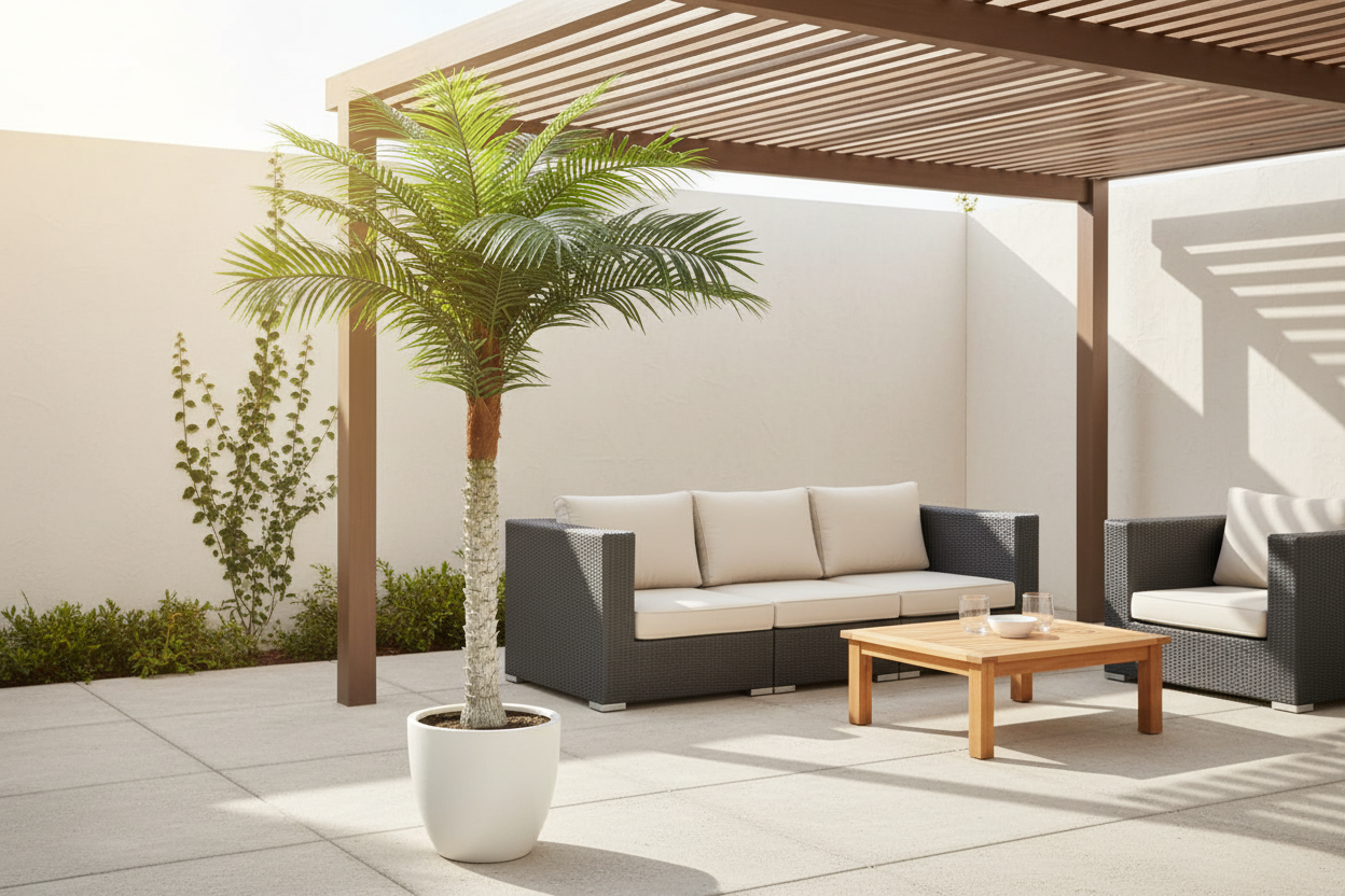 Palm Tree – Outdoor Patio