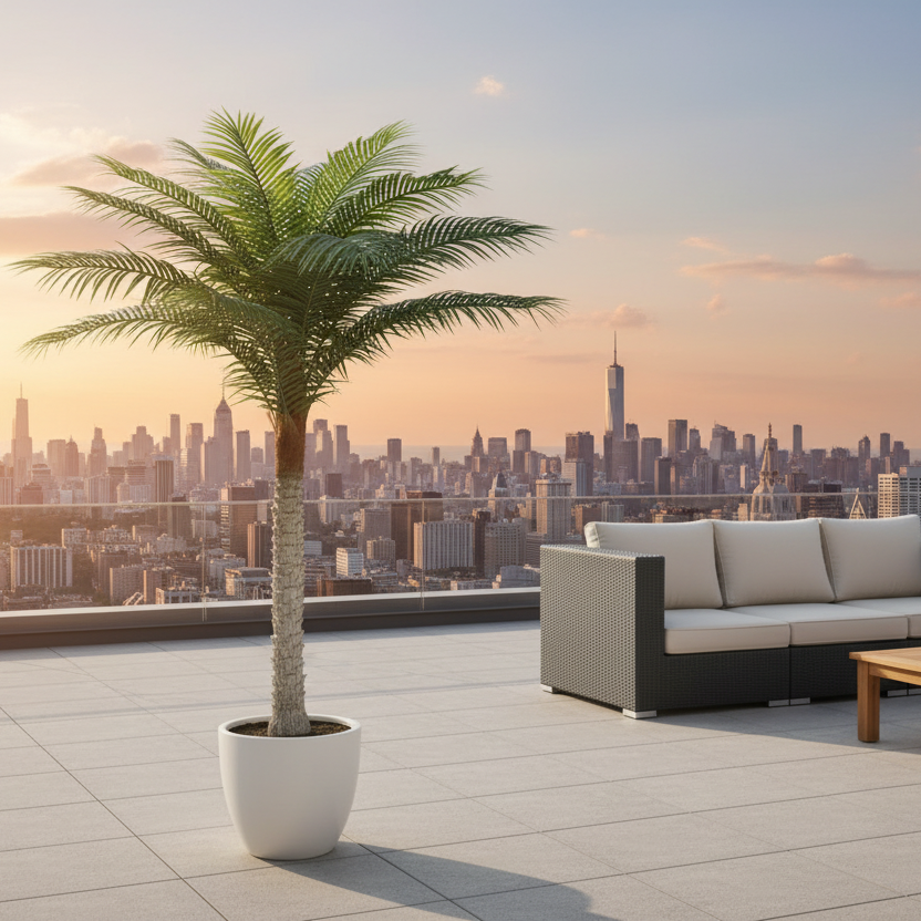Palm Tree – Rooftop Terrace