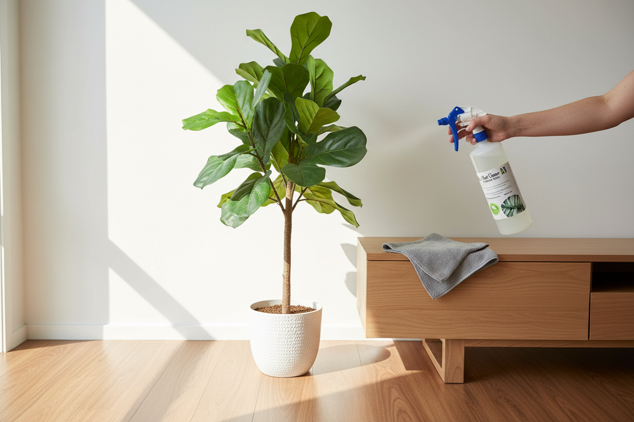 Plant Cleaner – Living Room
