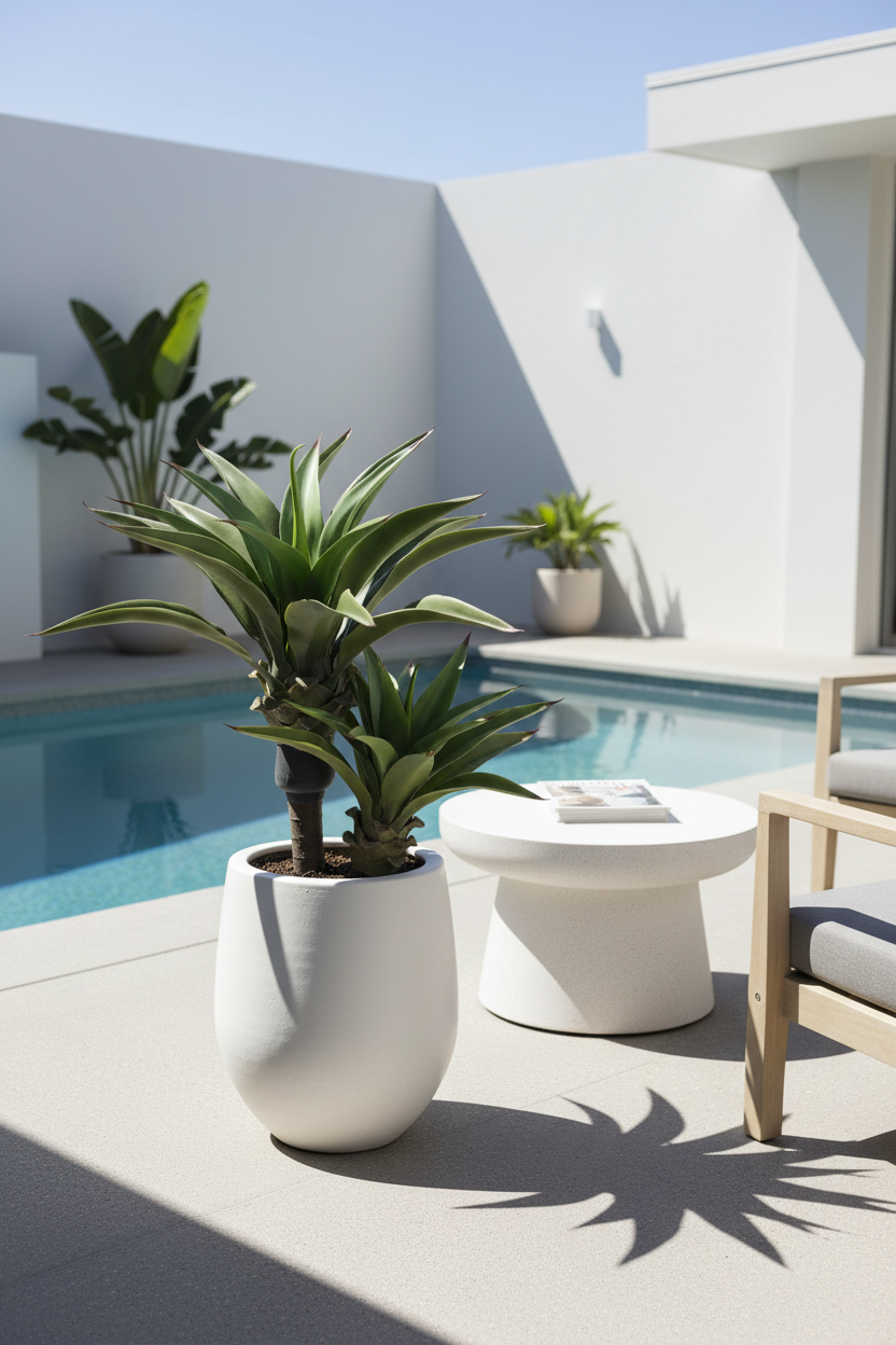 Poolside lifestyle