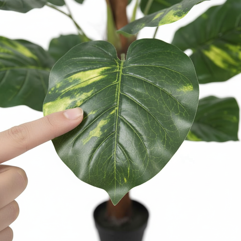 Pothos Leaf Detail