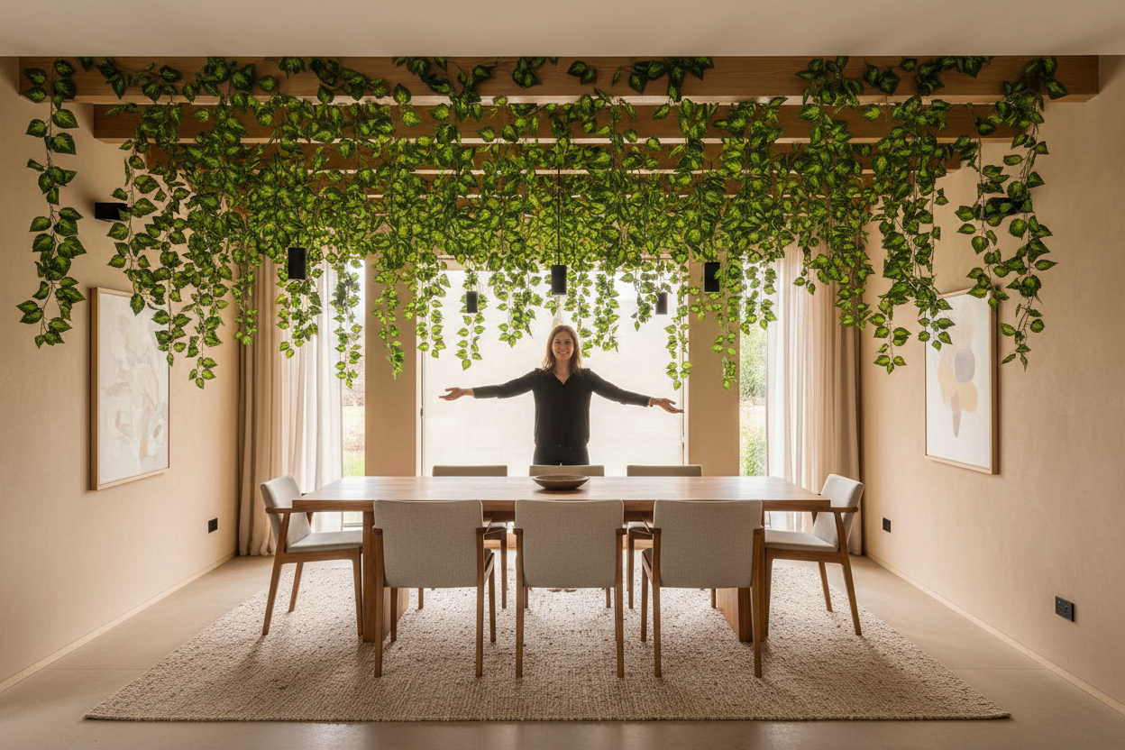 Pothos Living Ceiling