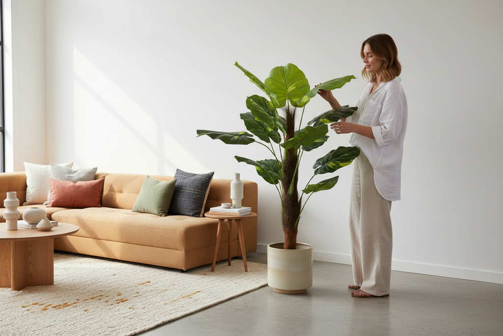 Pothos Pole Living Room