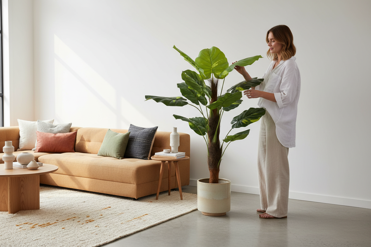 Pothos Pole Living Room