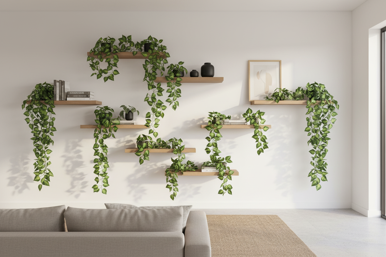 Pothos shelves