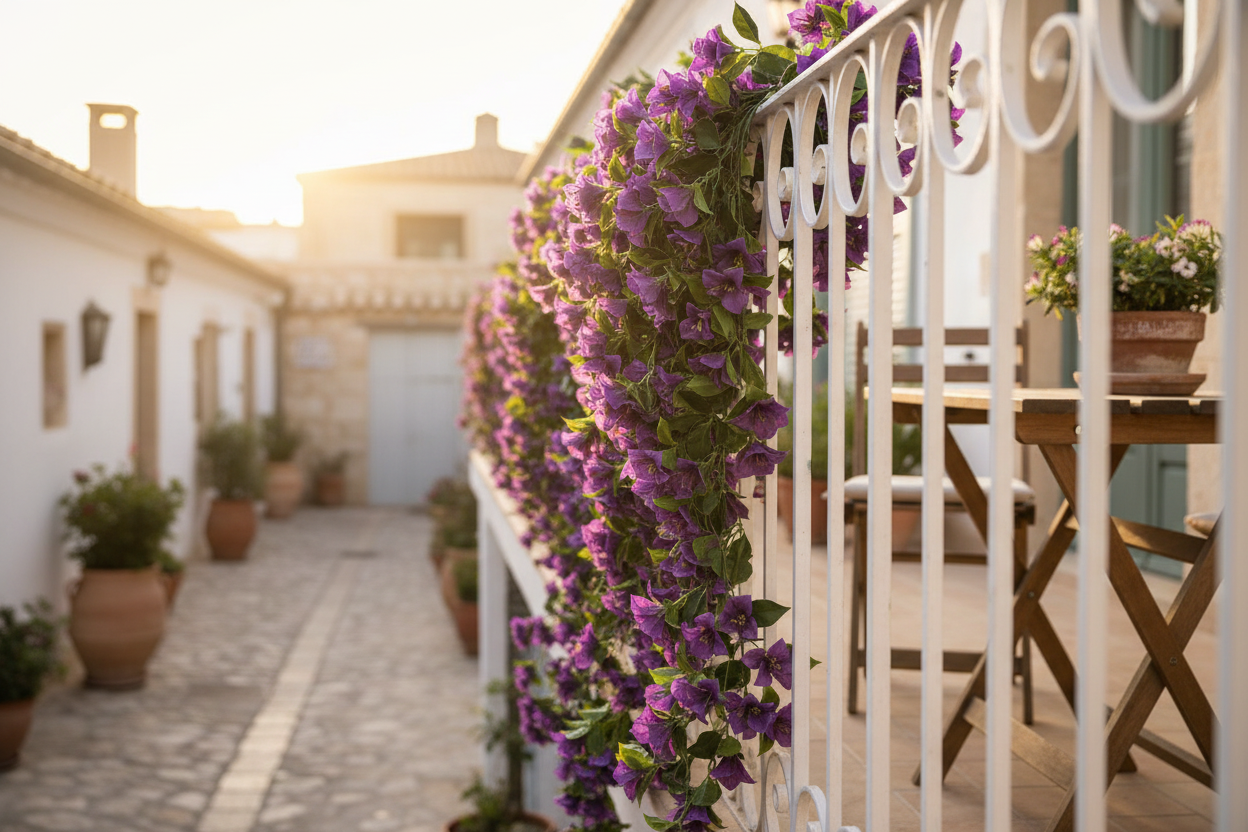 Purple Bougainvillea Balcony