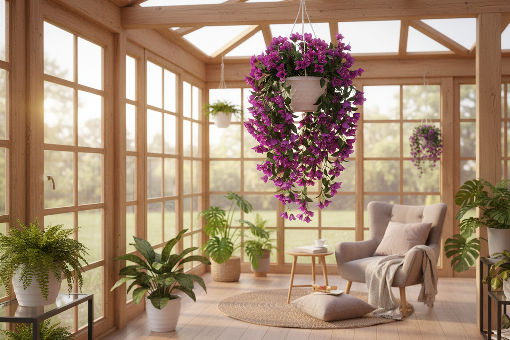 Purple Bougainvillea Sunroom