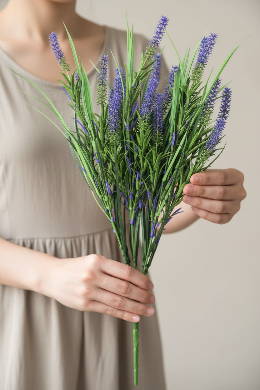Purple Lavender Full Plant