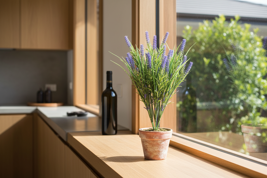 Purple Lavender Kitchen