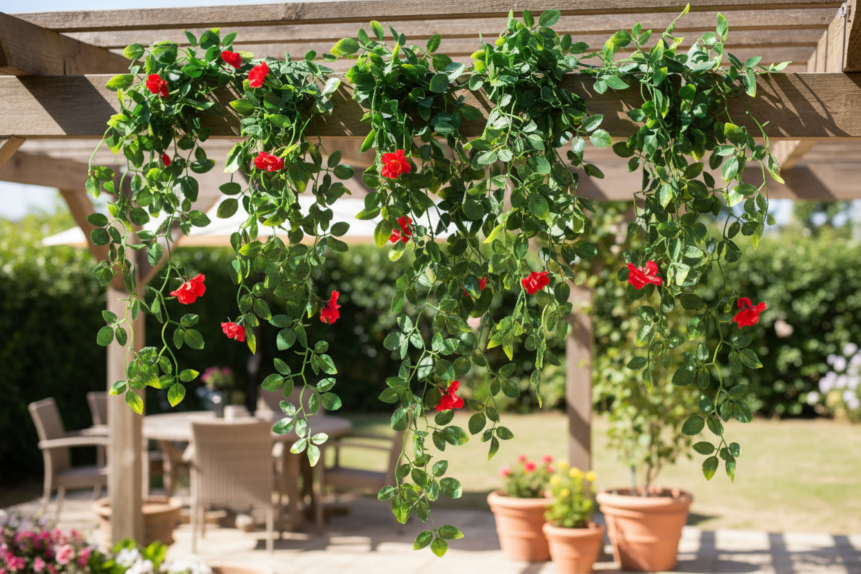 Red Mixed Foliage Pergola
