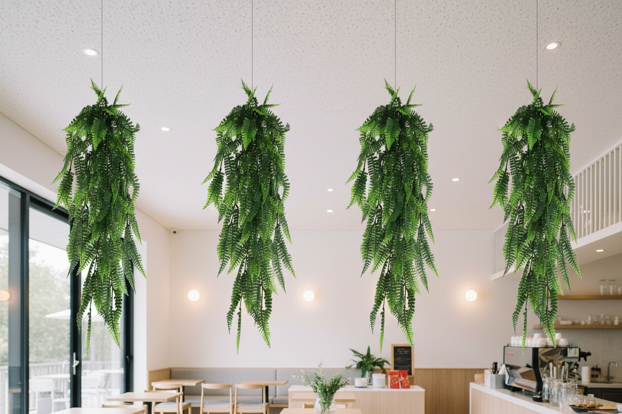 Restaurant ceiling - fewer