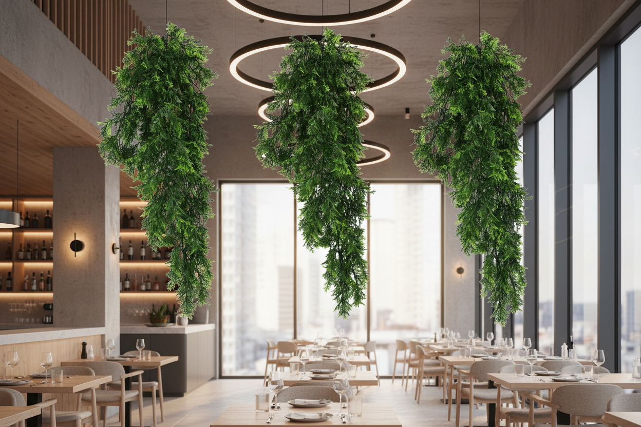 Restaurant ceiling