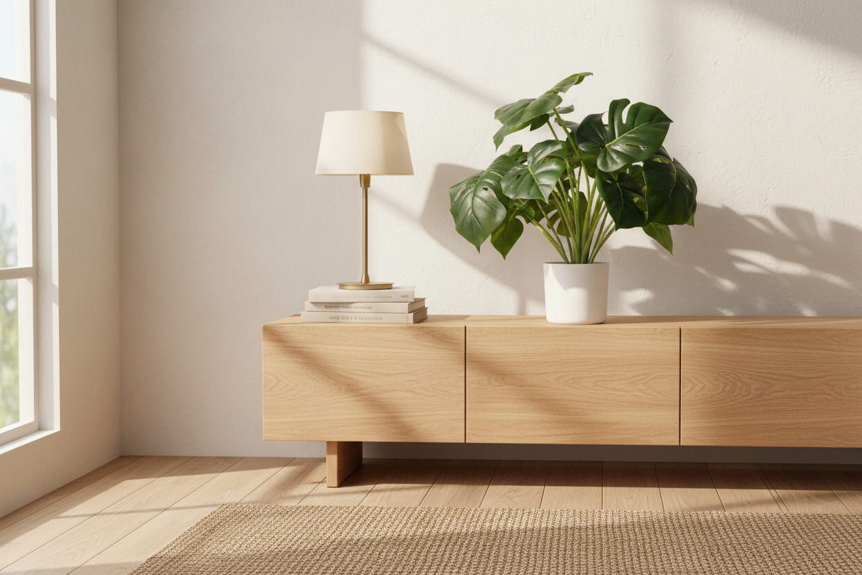 Sideboard objects scale