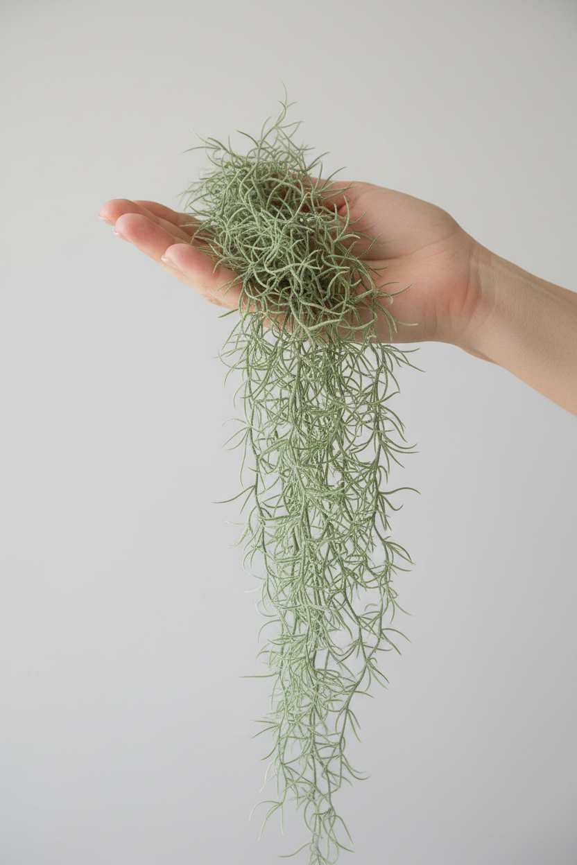 Spanish Moss Close-Up Detail Shot