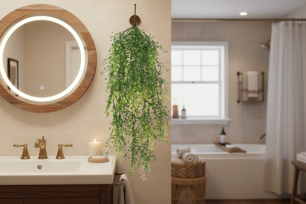 String of Pearls Bathroom