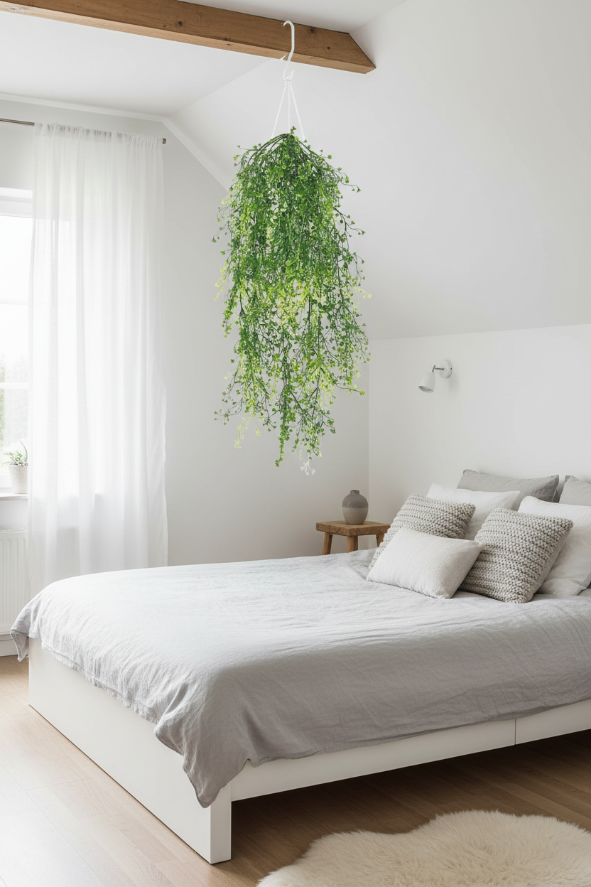 String of Pearls Bedroom Portrait