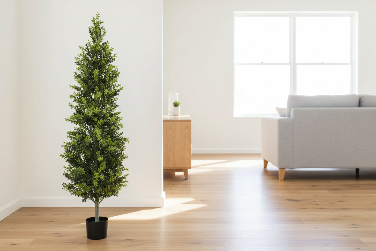 Topiary Tree 150cm in Modern Australian Living Room