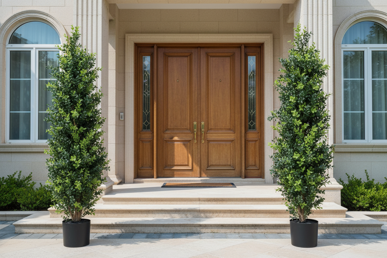 Topiary Tree – Home Entrance