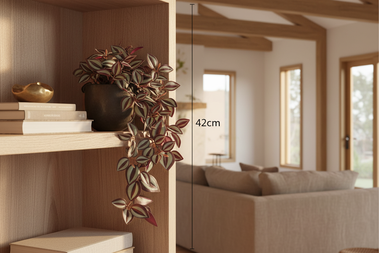 Tradescantia Bookshelf