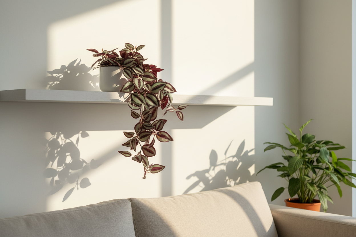 Tradescantia mantel