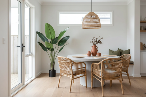 Travellers Palm in Modern Australian Dining Room