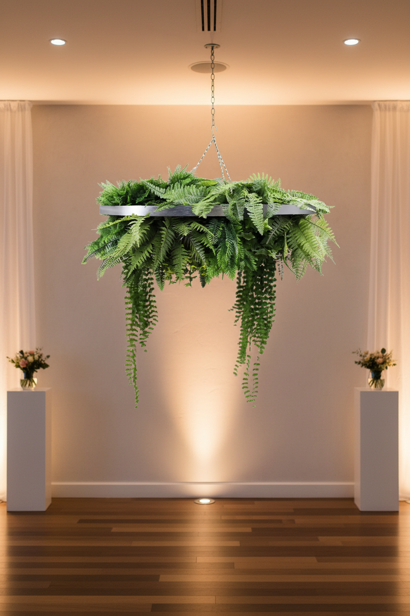 Wedding event backdrop