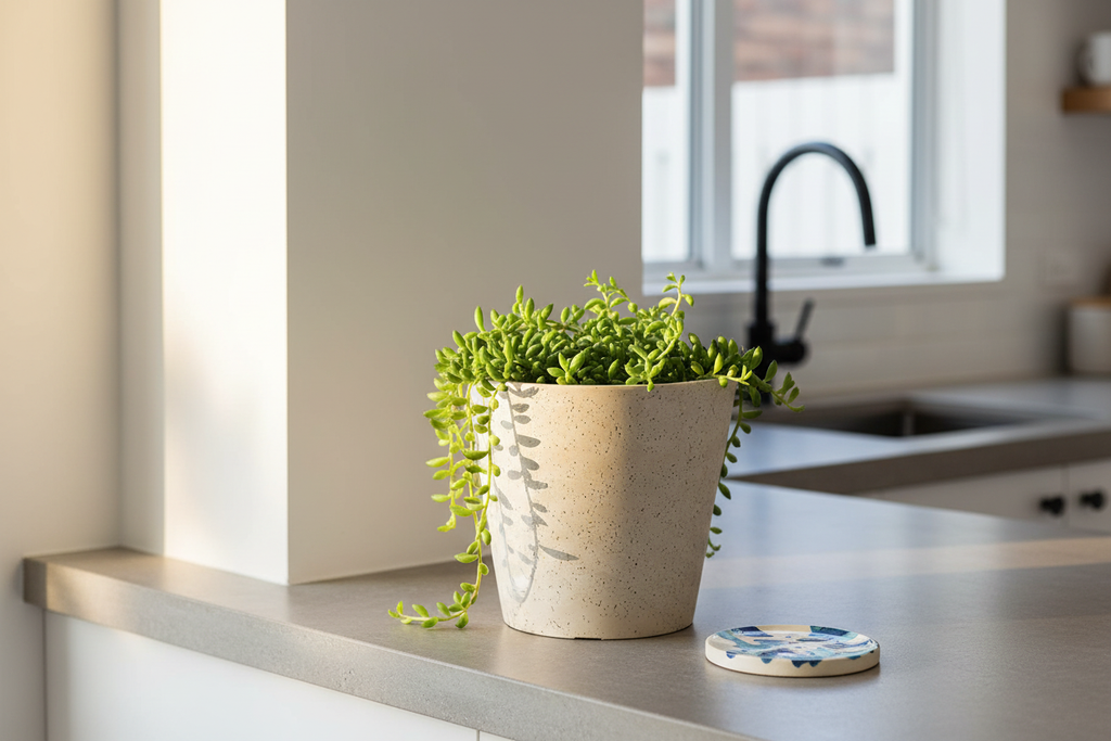 White Stone Pot – Kitchen