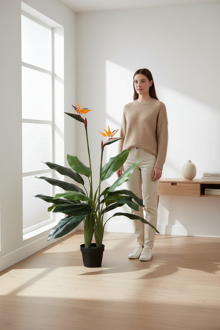 With person - entryway